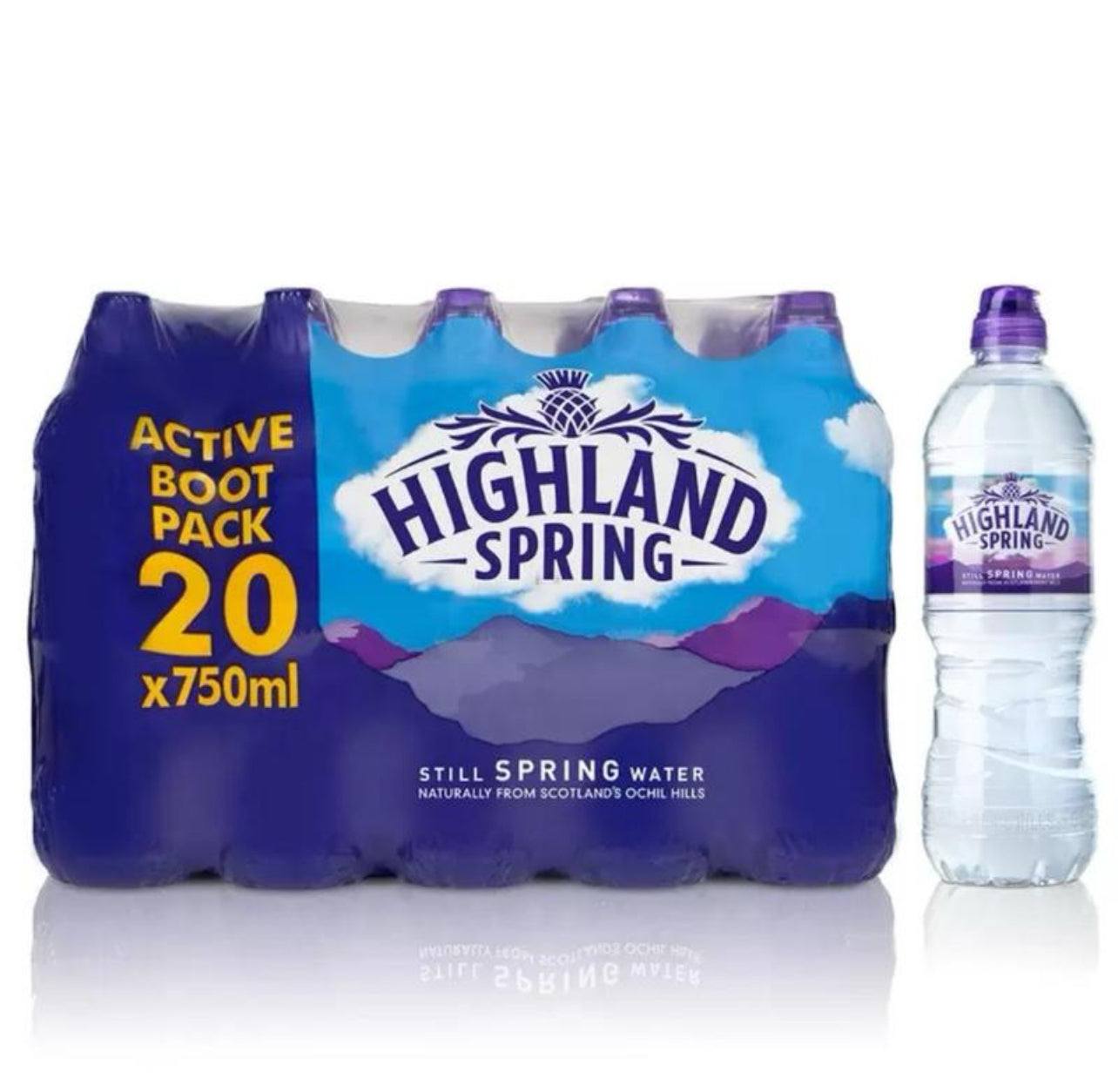 Spring water 500ml pack (40 PAX)