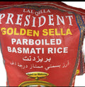 LAL OILLA PRESIDENT GOLDEN SELLA PARBOILED BASMATI RICE  5kg -20kg - 5kg