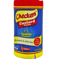 Cheekers custard 1kg ( vanilla flavor & Banana ) - Vanilla flavour