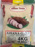GHANA TASTE GARI 1.5kg -  4KG ( white ) - 4kg