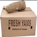 Ghana yam ( 1 box 18kg - 20kg)  PUNA YAM