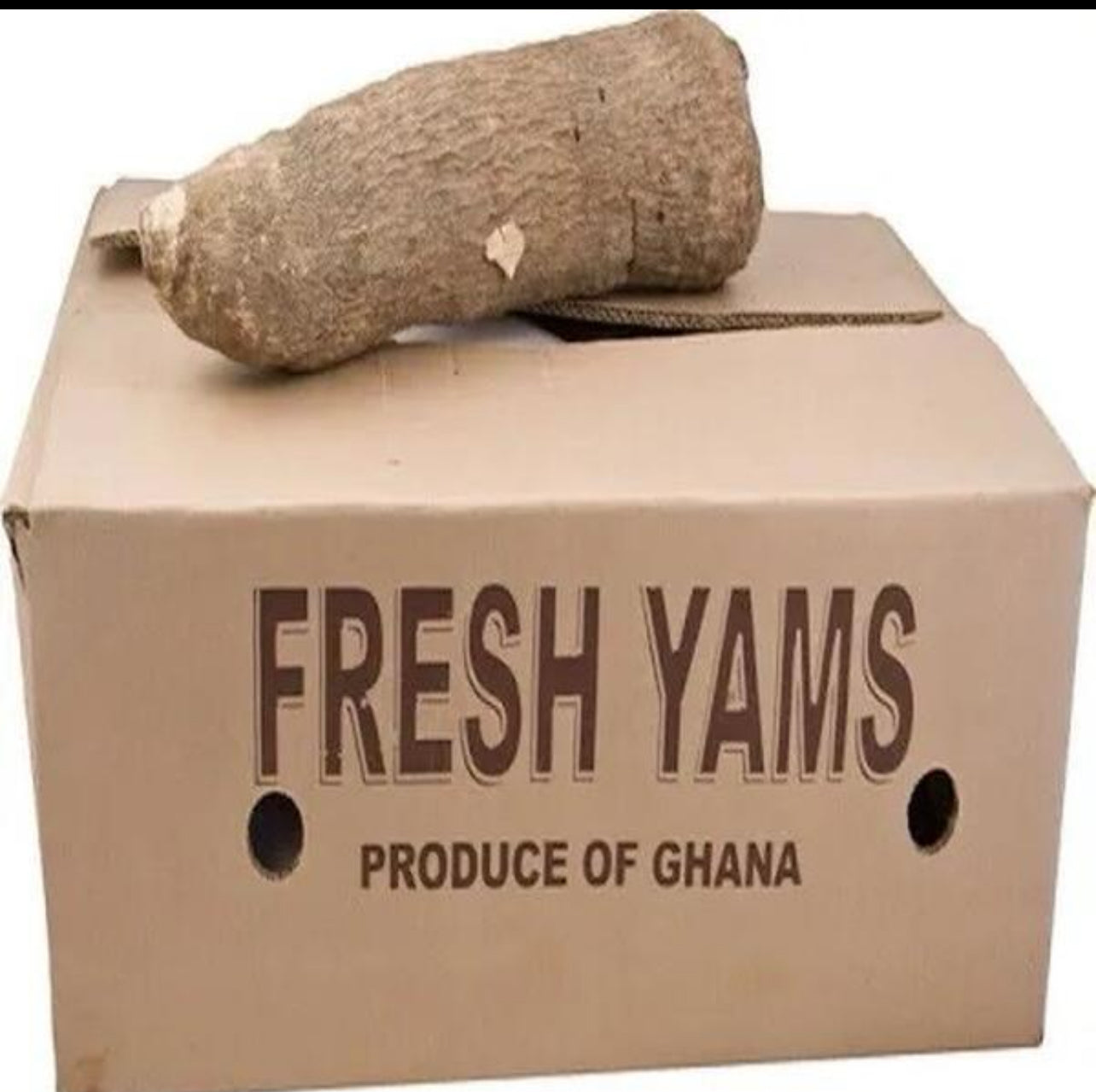 Puna - Ghana Yam 1.5Kg - 9kg -10kg ( New Puna Yam) - Half Box 10kg
