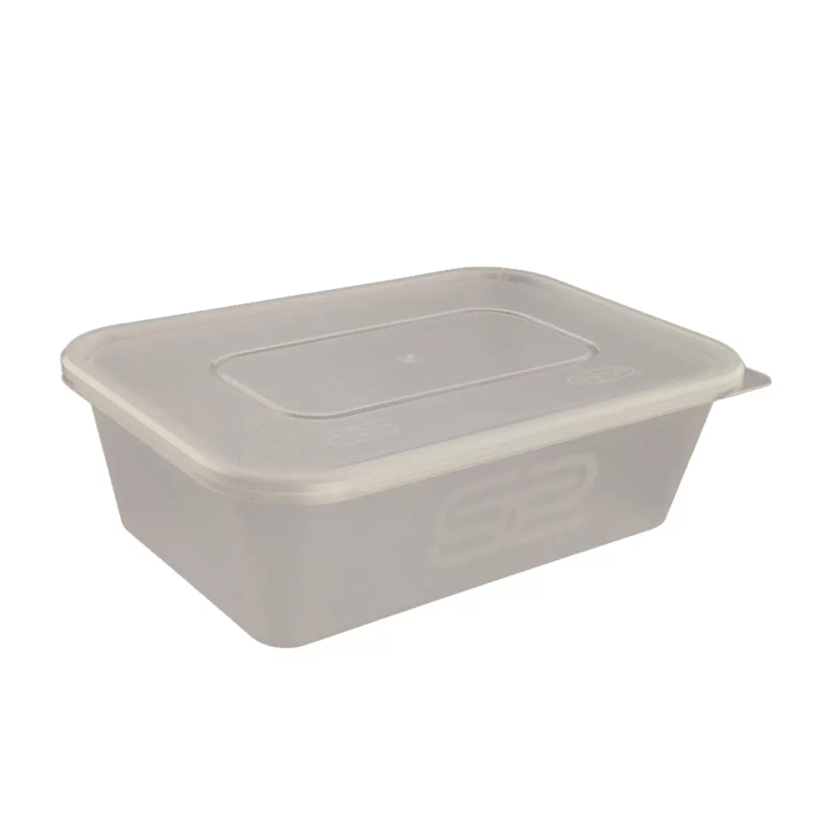Plastic Takeaway Containers - 650ml - 20 pax