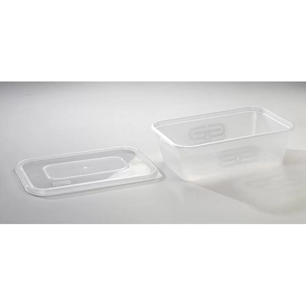 Plastic Takeaway Containers - 650ml - 20 pax