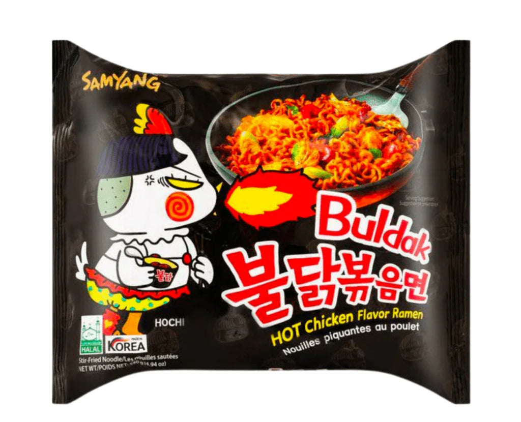 SAMYANG BULDAK - HOT CHICKEN FLAVOR RAMEN -140G - Cheese, 1 pax