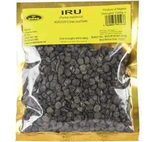 Whole Dried  Iru 100g -250g  ( locust beans) - 250g