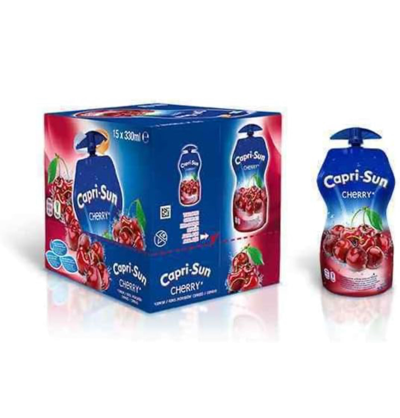 CAPRI-SUN JUICE - 330ML - box of 12, Orange