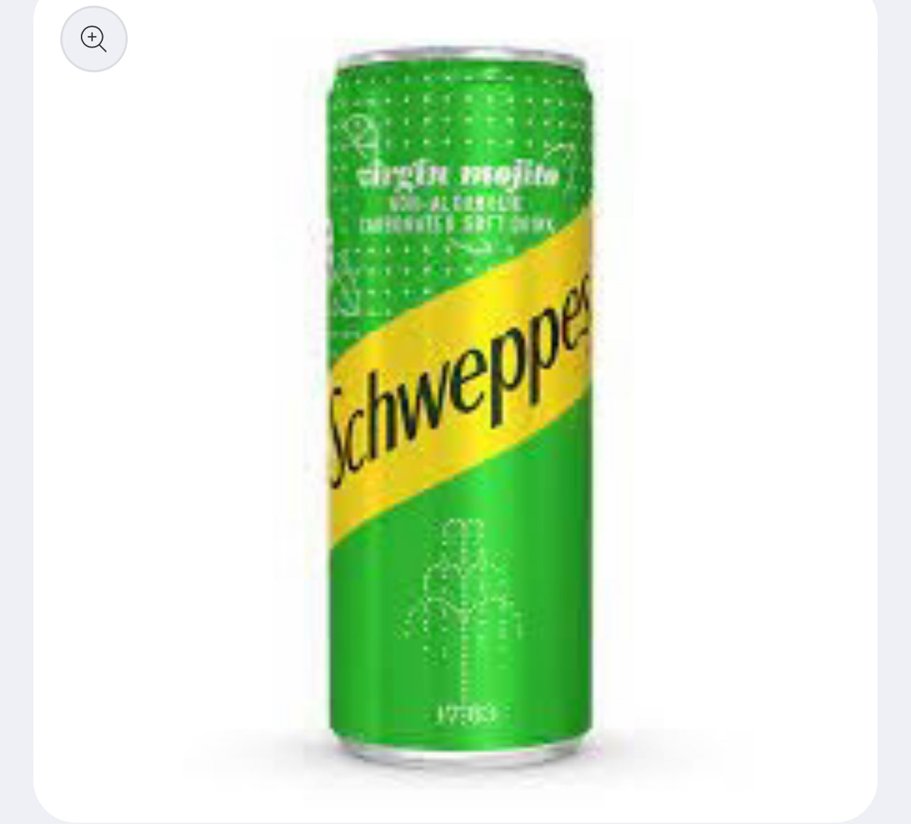 SCHWEPPES VIRGIN MOJITO -33CL - 24 Bottles