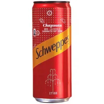 SCHWEPPES CHAPMAN 33CL - 24 Bottles