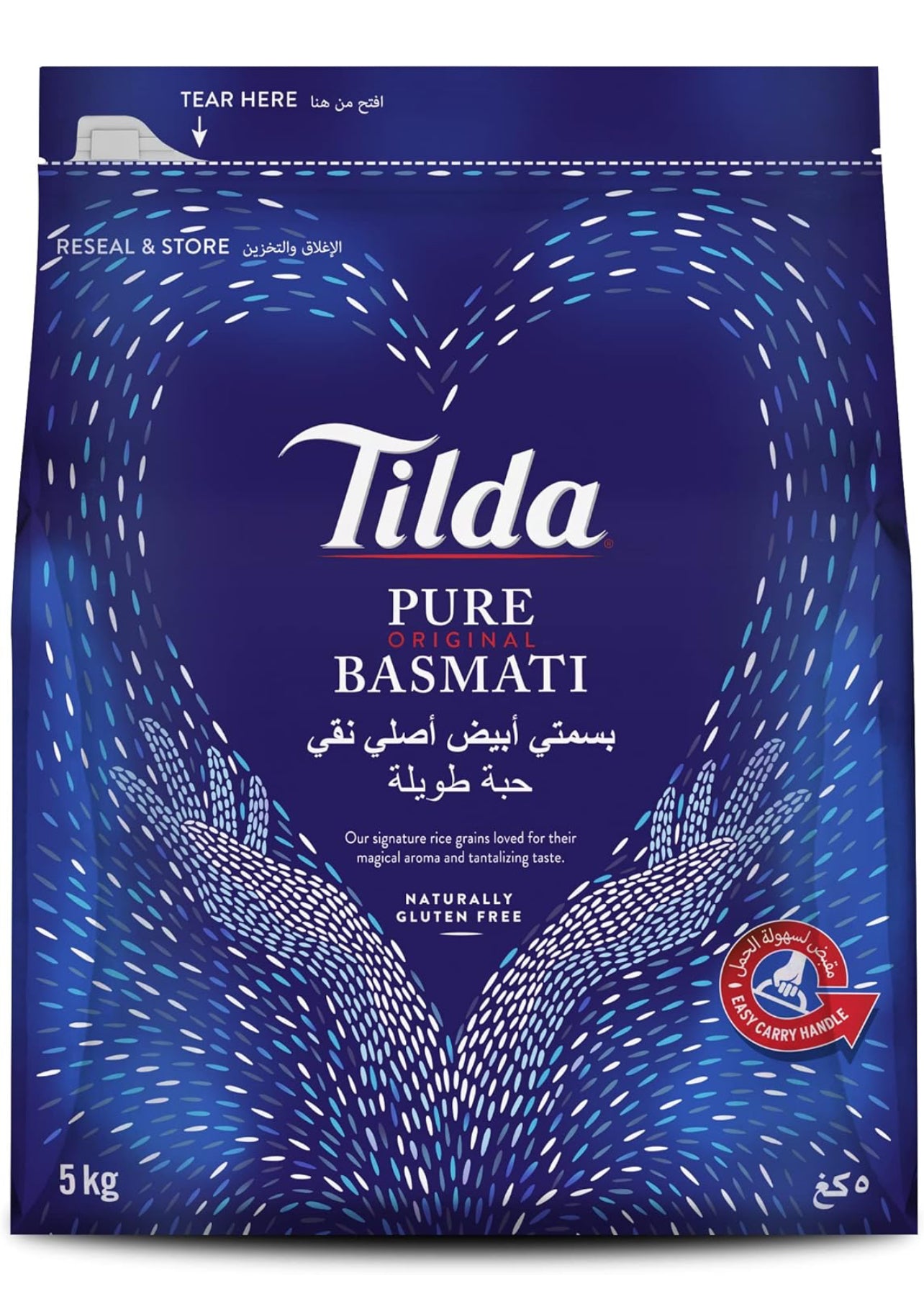 Tilda Basmati Rice 2KG - 5KG ( blue ) - 5kg