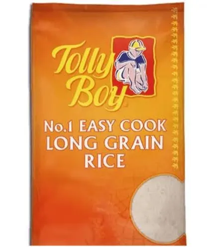 TOLLY BOY EASY COOK RICE 5KG