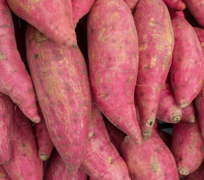 Sweet Potato -  1kg ( white & Pink - Red ) - 1KG, Red