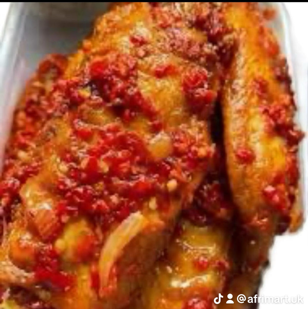 Delicious Frozen Peppered  Mid-Wings Turkey 2pcs (600g -750g) Spice level - Mild