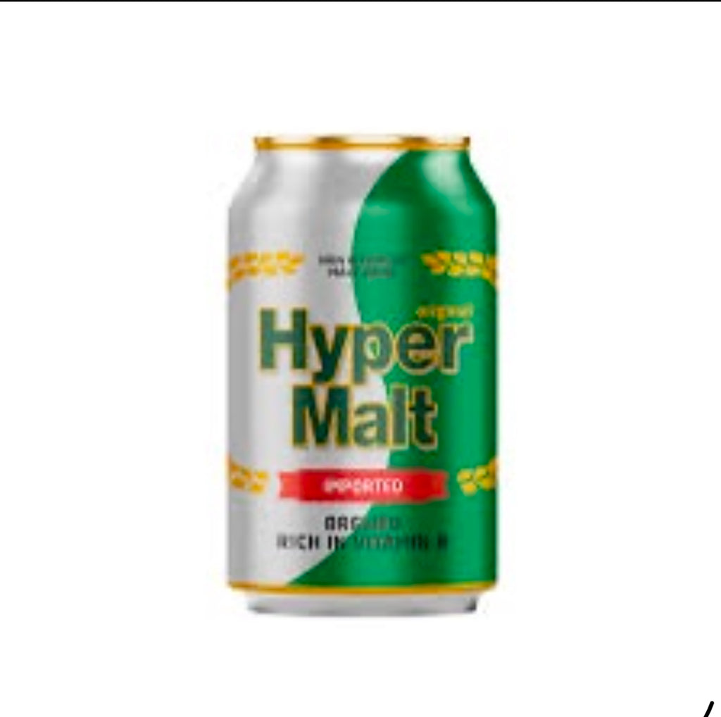 Hyper malt 6pax - 24pax 330ml ( can & bottle) - 6 bottles