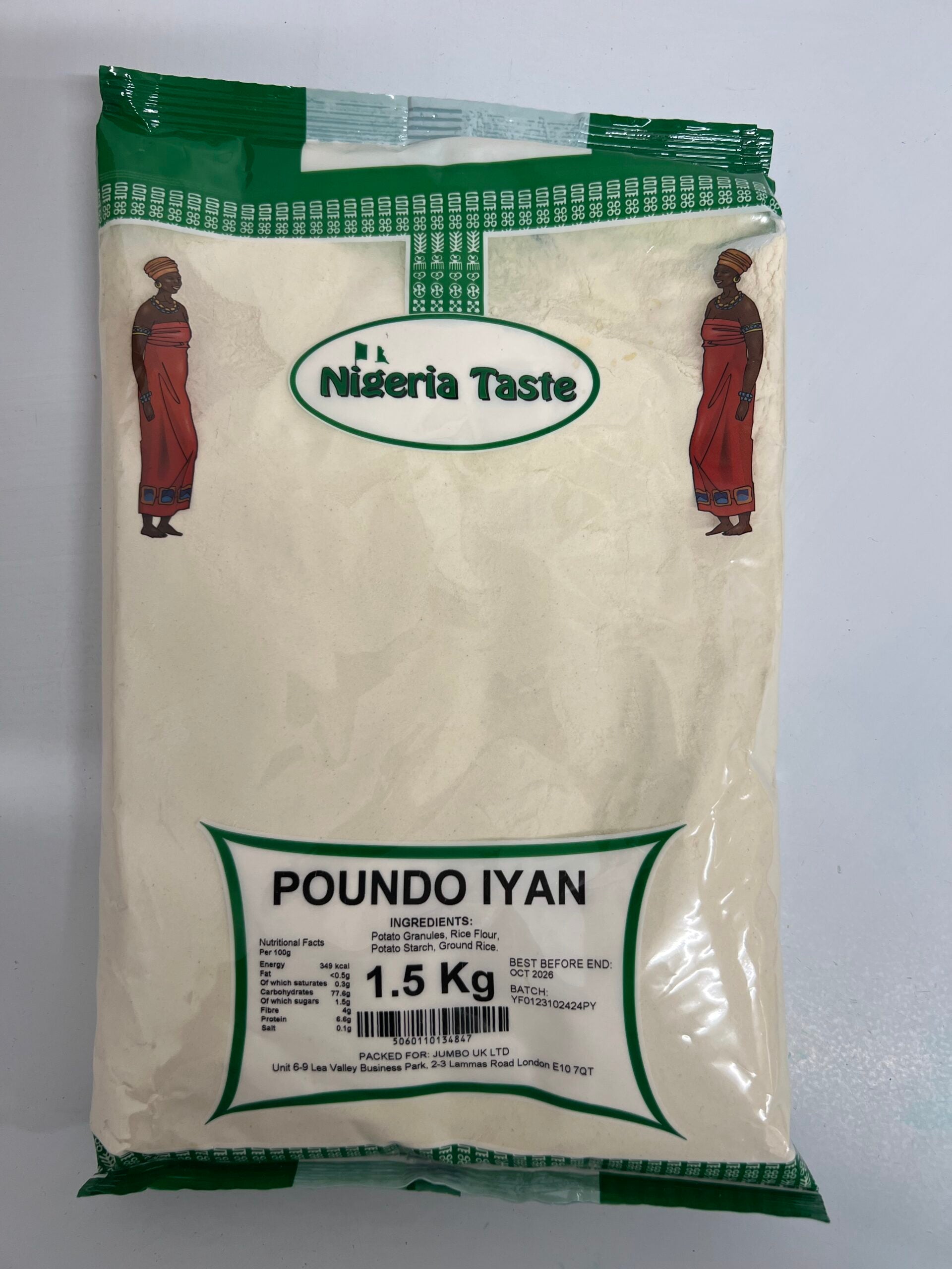NT Poundo yam  1.5kg  - 4kg - 1.5kg