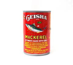 Geisha Mackerel in Tomato Sauce & Chili 450g