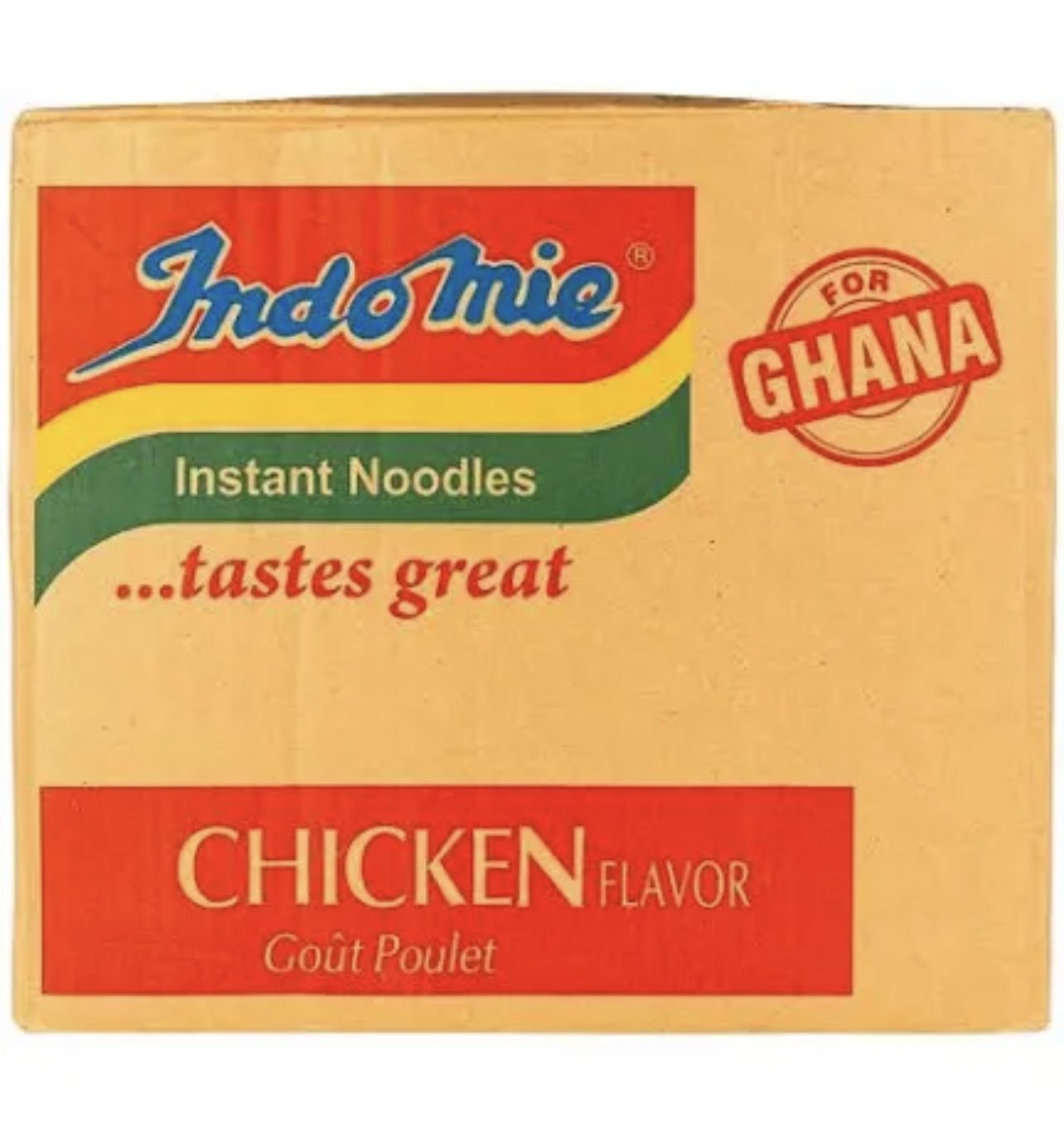 Indomie chicken flavor ( for Ghana) - Box 0f 40