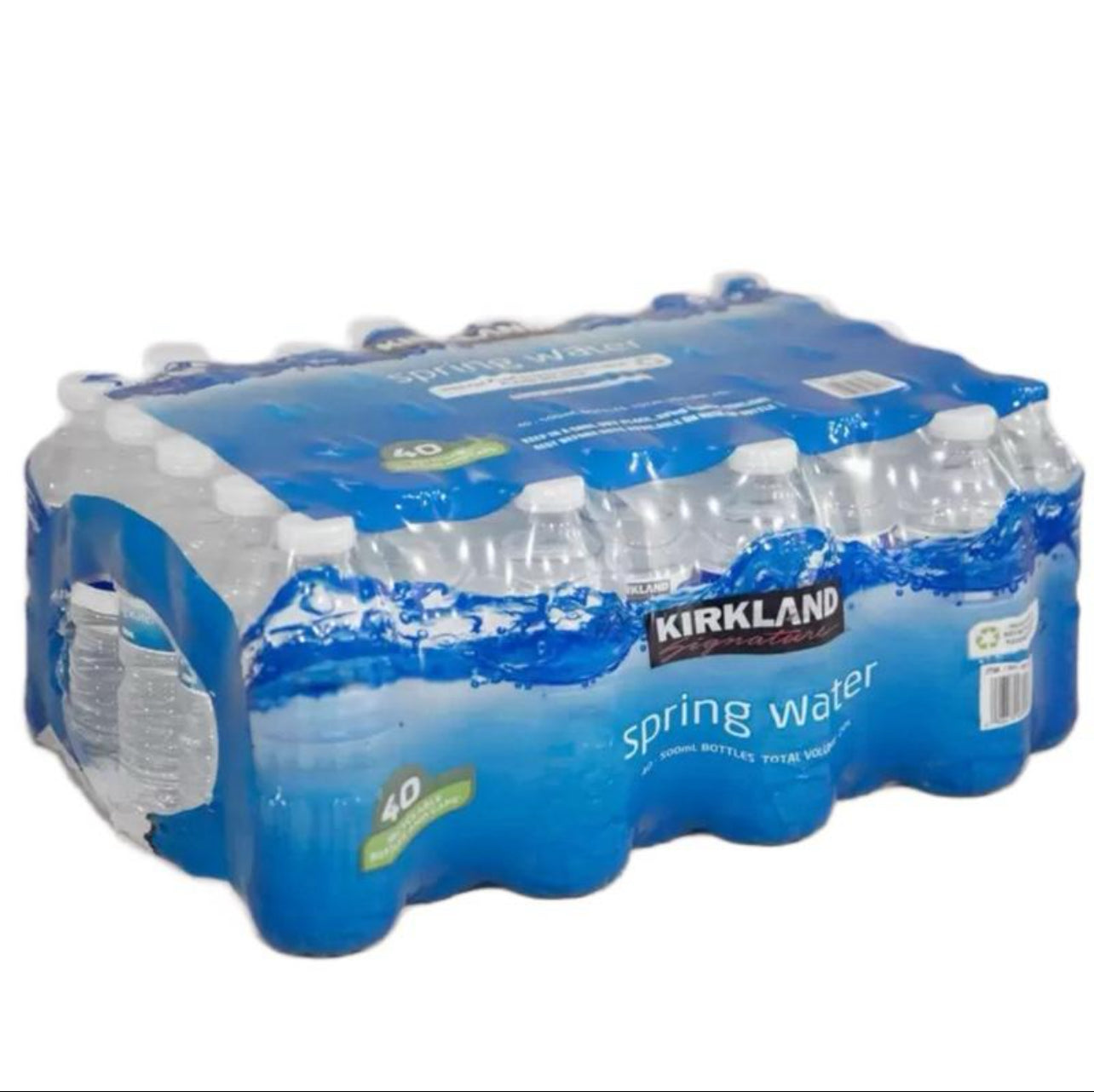 Kirkland Signature Natural Spring Water, 40 x 500ml ( only 1 bags can be shipped in an order )