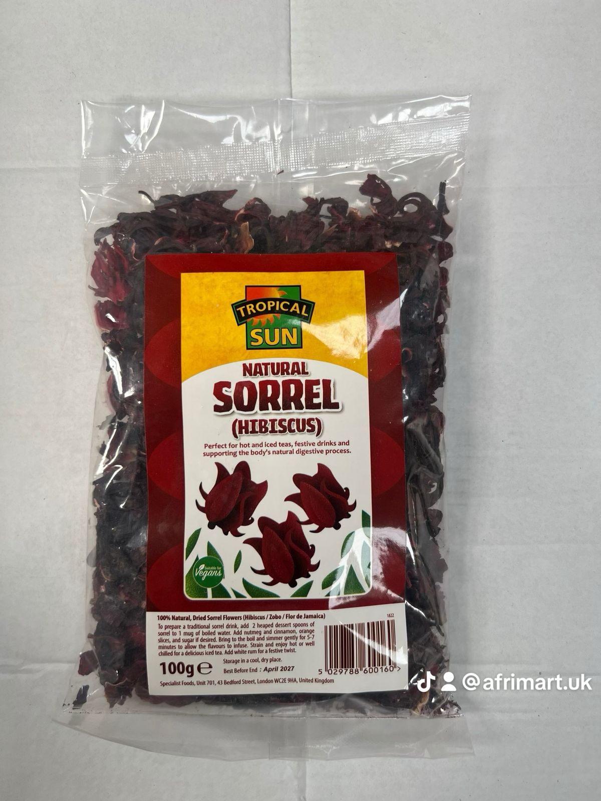 Natural Sorrel hibiscus
