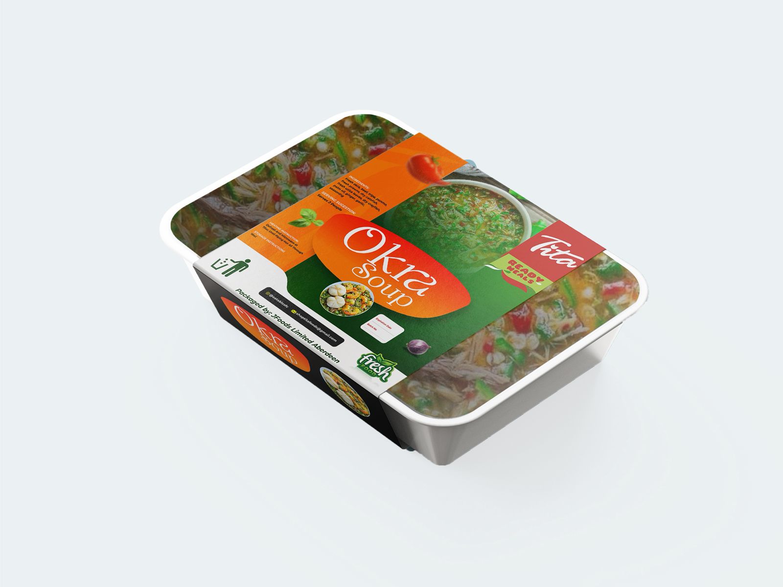 Okra Soup 500ML - 1LTR ( READY TO EAT) - 1LTR