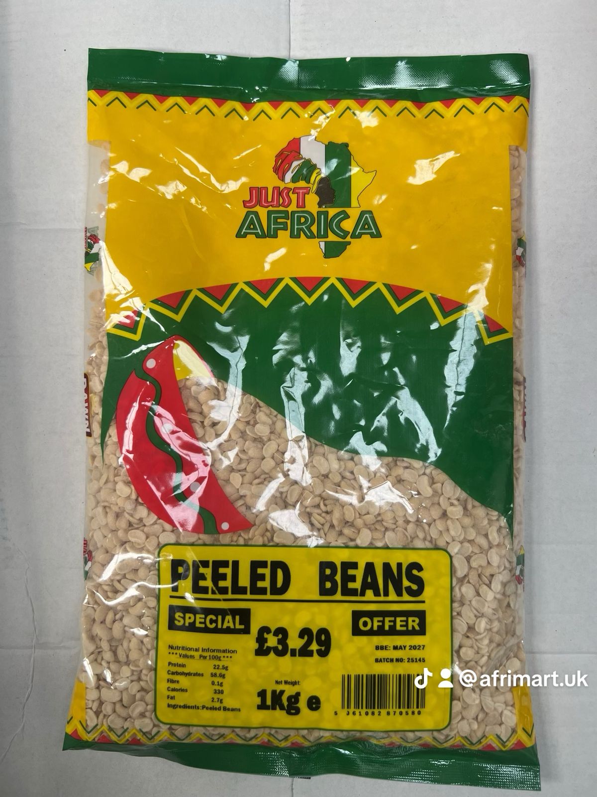 Peeled Beans  1kg
