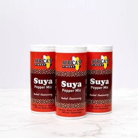 Africas Finest Suya Pepper Mix 100g - 3pax