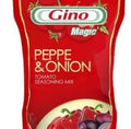 Gino Tomato Paste 70g  ( onion & Peppe) - 5 sachets
