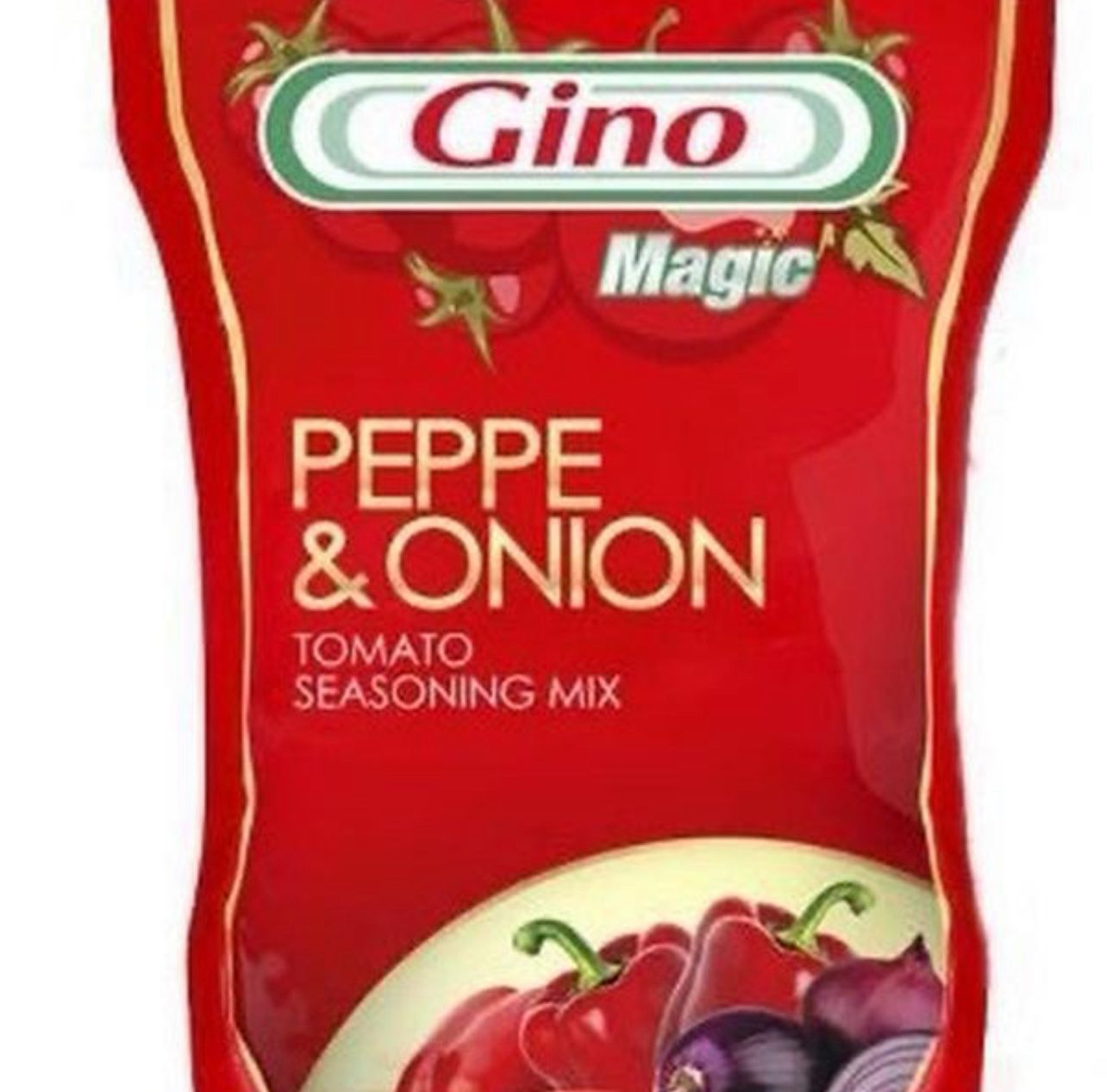 Gino Tomato Paste 70g  ( onion & Peppe) - 5 sachets
