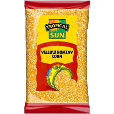 TS YELLOW - WHITE HOMINY CORN 500G - YELLOW