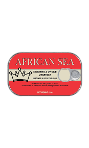 African Sea Sardines in Veg. Oil - Chili 125g - Chili