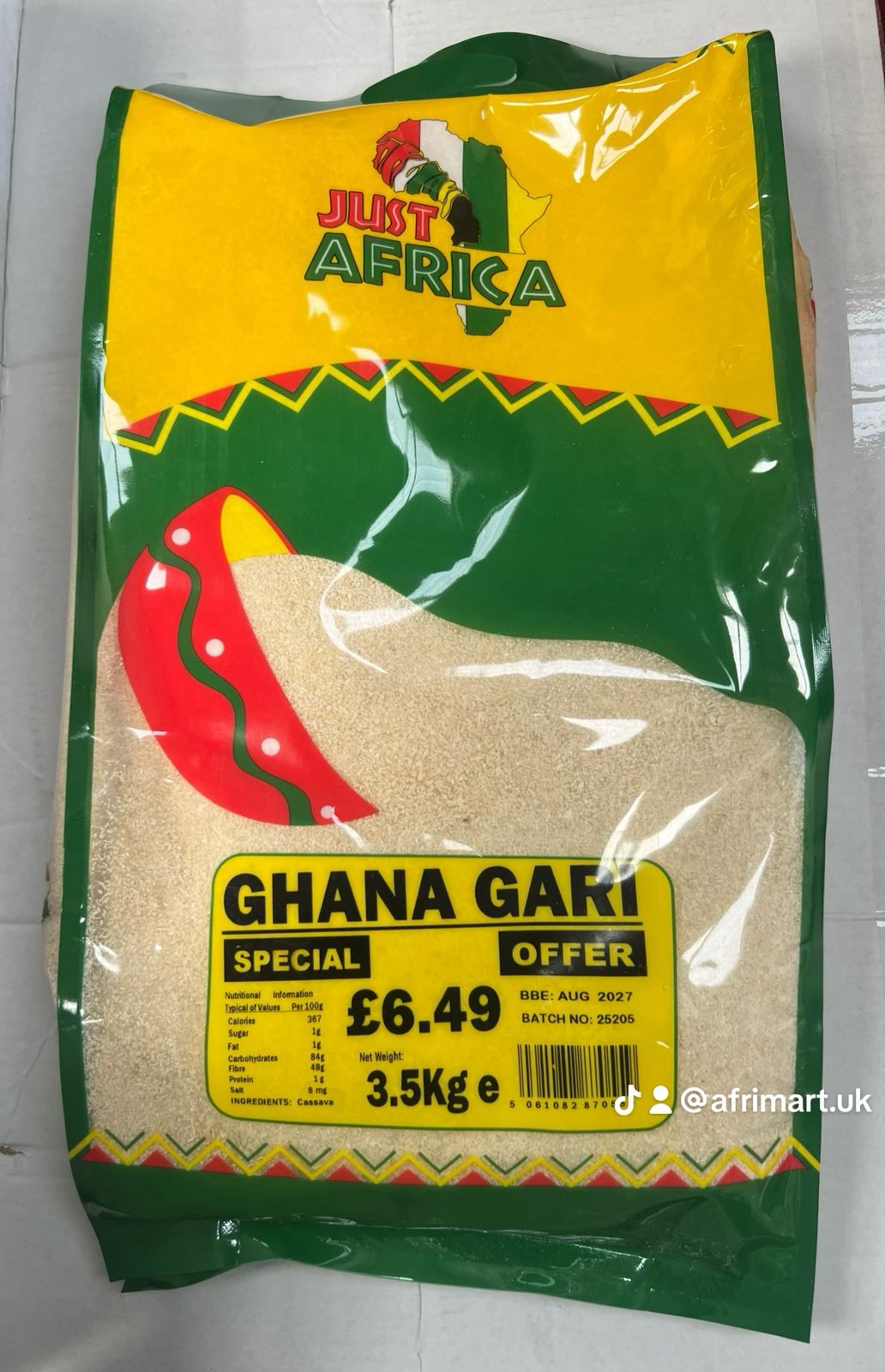 Ghana Garri 3.5kg