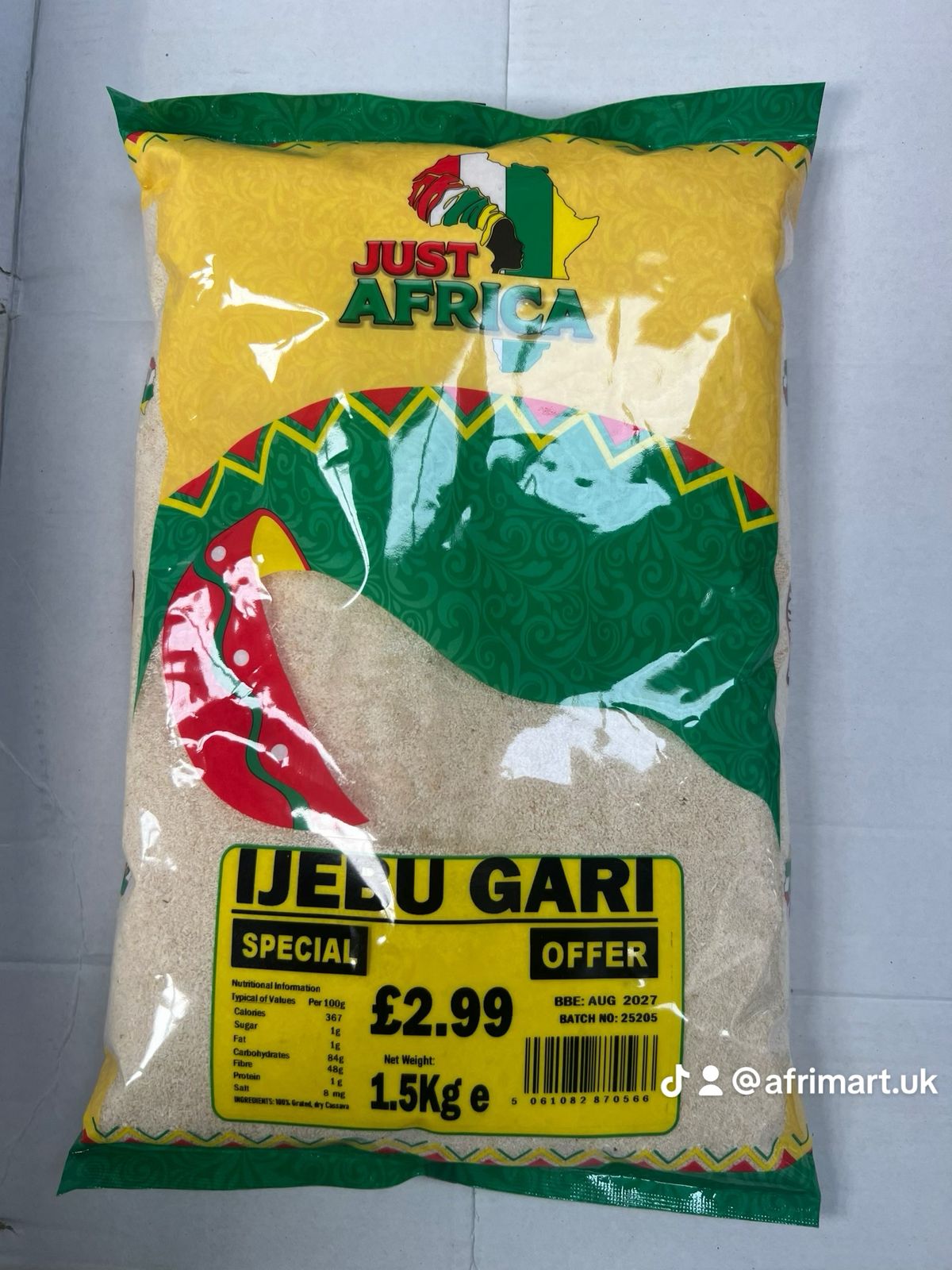 JA Ijebu Garri 1.5kg