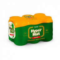 Hyper malt 6pax - 24pax 250ml ( can & bottle) - 6 Can