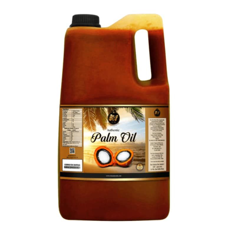 Olu Olu Palm Oil 0.5litrs - 4litrs - 4Litres