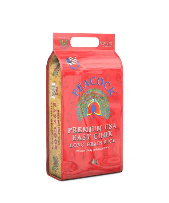 Peacock Easy cook Long Grain Rice -10KG