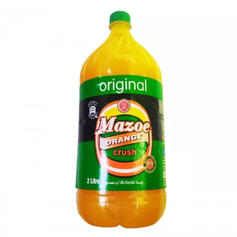 Mazoe Creme Soda Syrup  &  Orange Crush (2 Litre) - Orange Crush