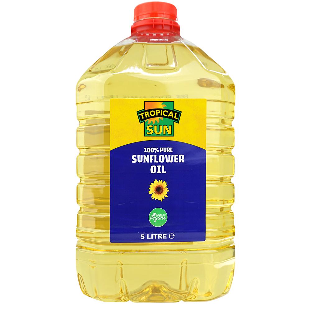 Tropical Sun 100% Pure Sunflower Oil 5L
