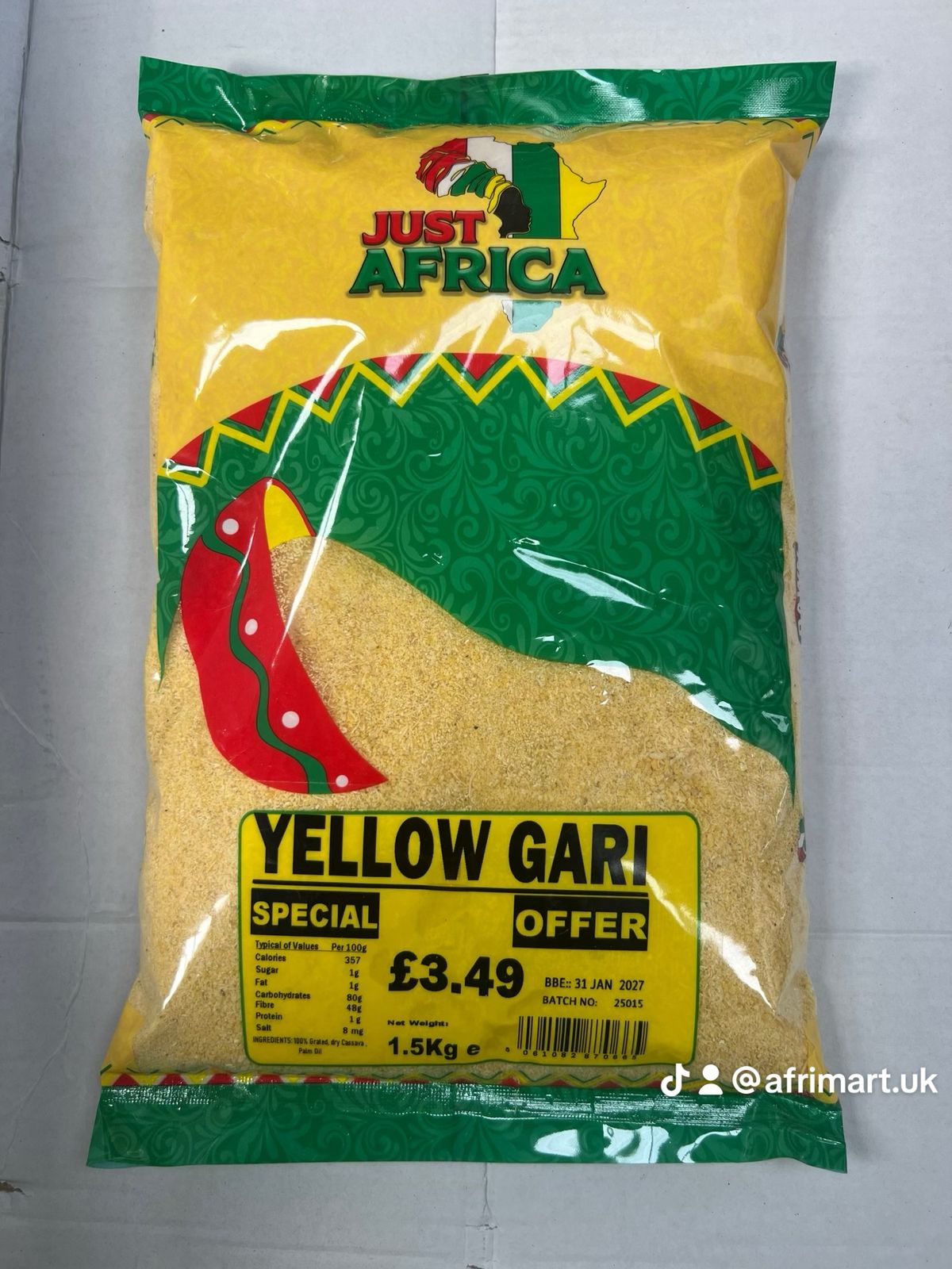 Yellow Garri 1.5kg